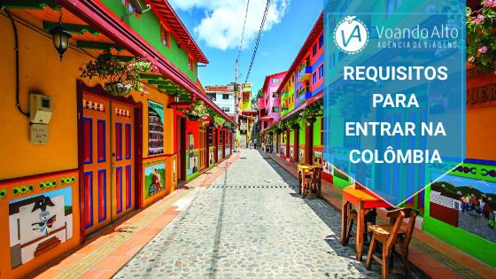 requisitos para entrar na Colômbia